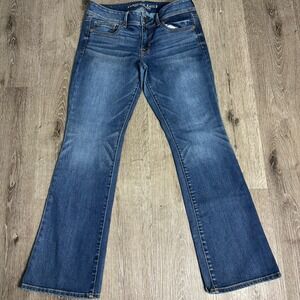 American Eagle By Payless Women's Blue Boot Cut Jeans